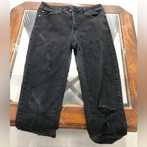 Women’s Papaya Sz 7 Black Jeans